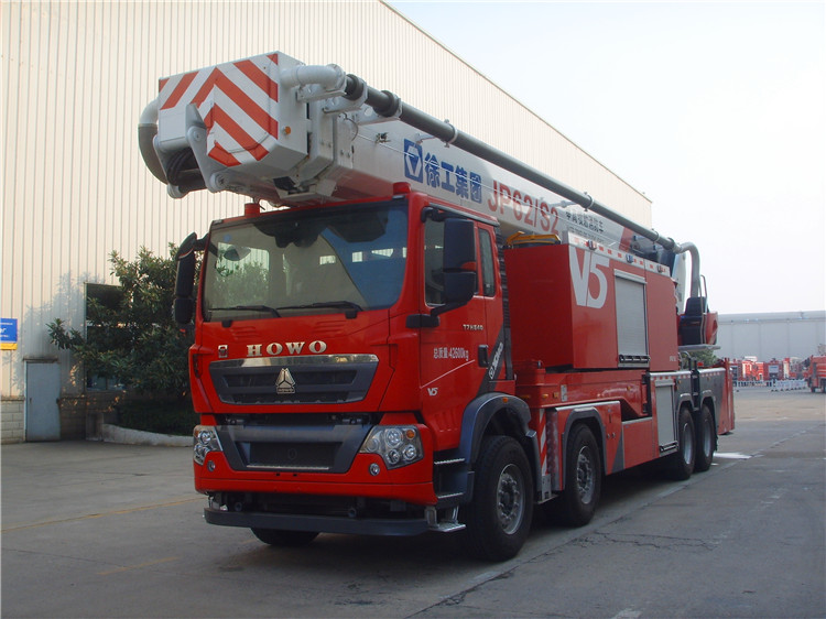 XCMG official 62m telescopic boom water tower fire truck JP62S2 hydraulic ladder fire fighter trucks